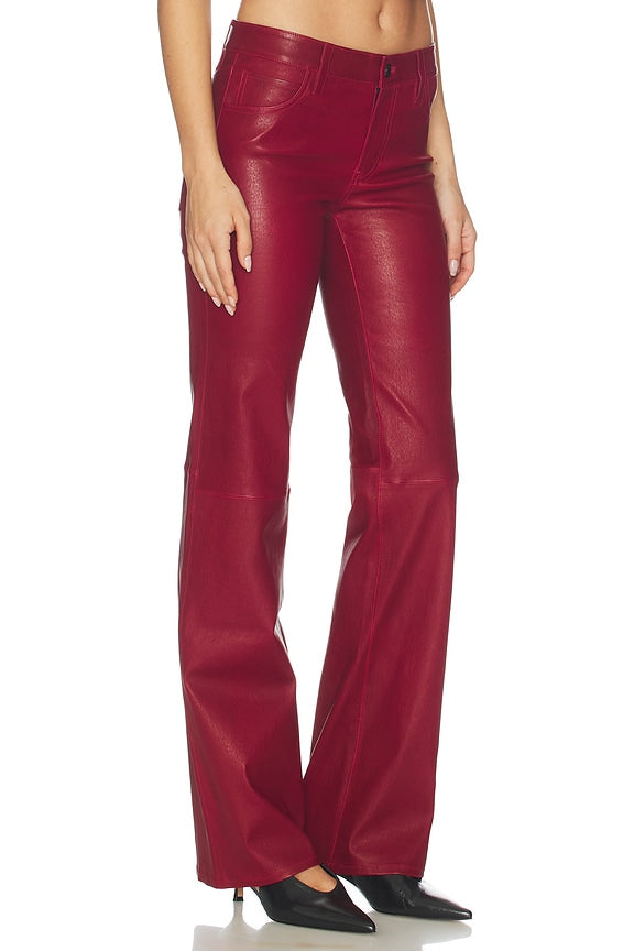 x Alexandra Leclerc The Leather Rouge Pant