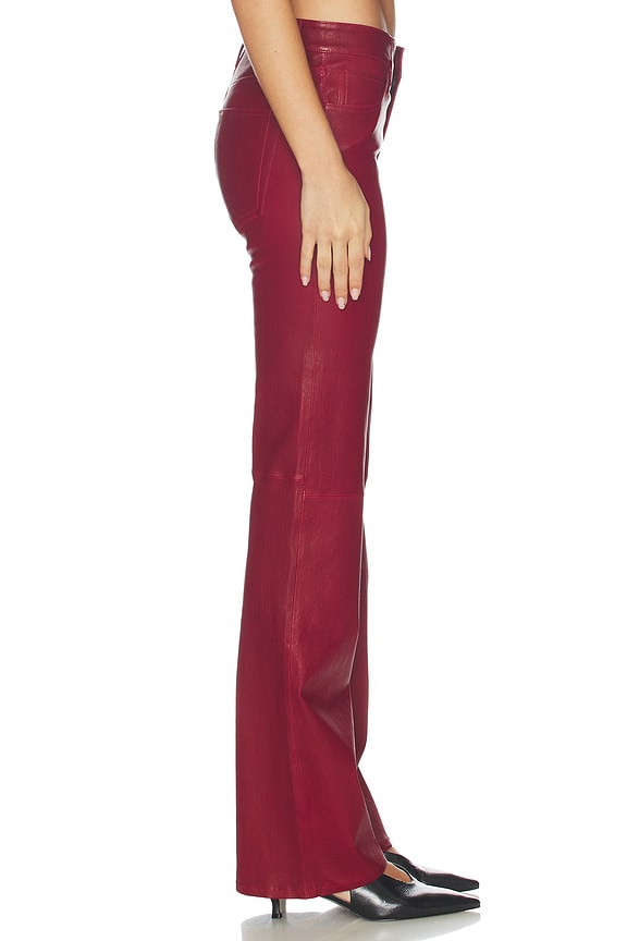 x Alexandra Leclerc The Leather Rouge Pant