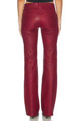 x Alexandra Leclerc The Leather Rouge Pant