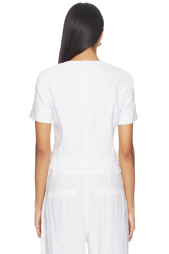 The Mayfair Linen Top