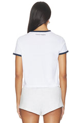 The Cropped Favorite Ringer Tee