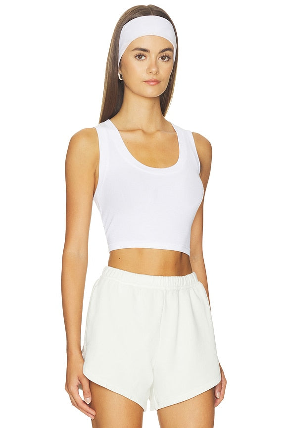 The Cutting It Close Crop Tank