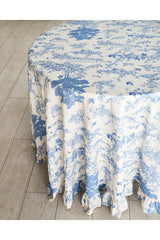 Toile Round Tablecloth