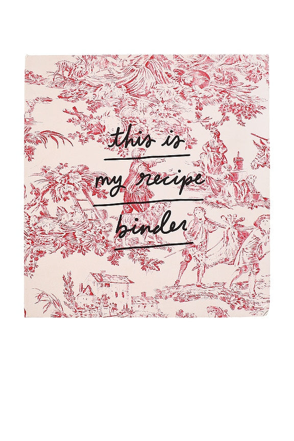 Recipe Binder