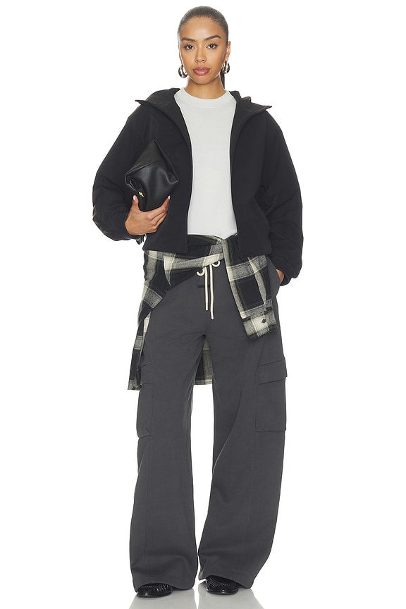 Full Zip Hooded Anorak Jacket
