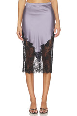 Juliet Lace And Silk Skirt