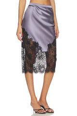 Juliet Lace And Silk Skirt