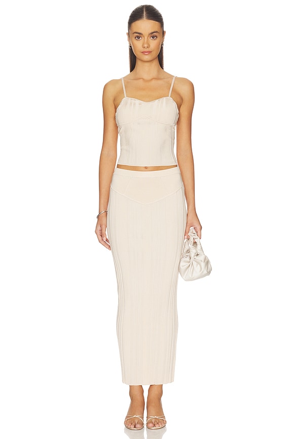 Rib Darted Cami Top