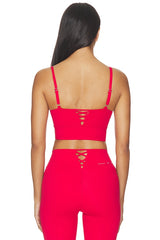 Laced Up Molded Sports Bra