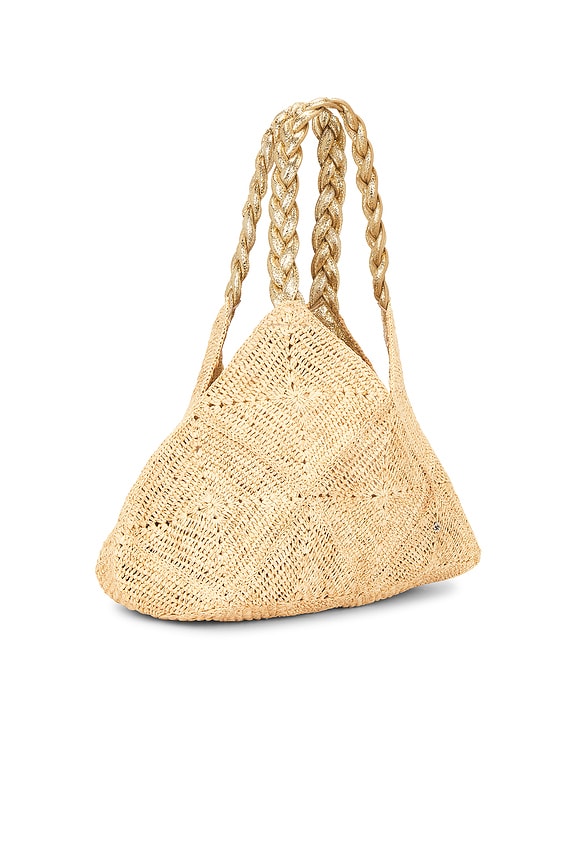 Foggia Crochet Raffia And Leather Tote Bag