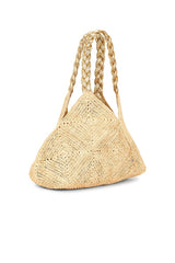 Foggia Crochet Raffia And Leather Tote Bag