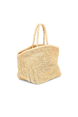 Vallejo Lux Crochet Raffia Tote