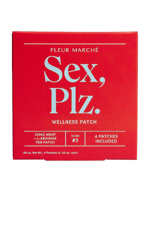 Sex, Plz CBD Patch 4 Count