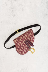 Dior Trotter Oblique Saddle Belt Bag