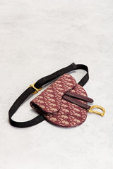Dior Trotter Oblique Saddle Belt Bag