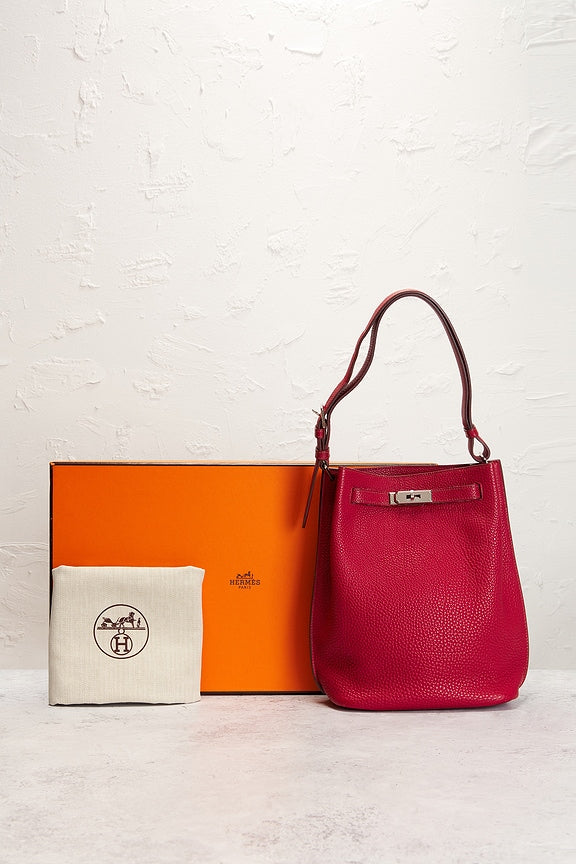 Hermes Togo So Kelly Shoulder Bag