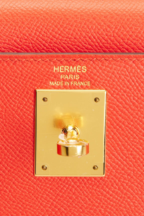 Hermes Epsom Kelly 28 Handbag