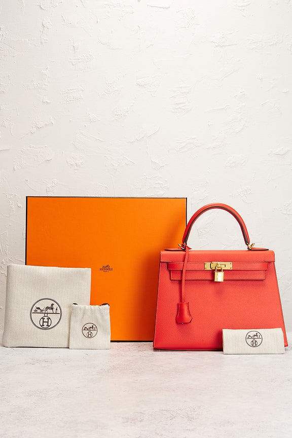 Hermes Epsom Kelly 28 Handbag