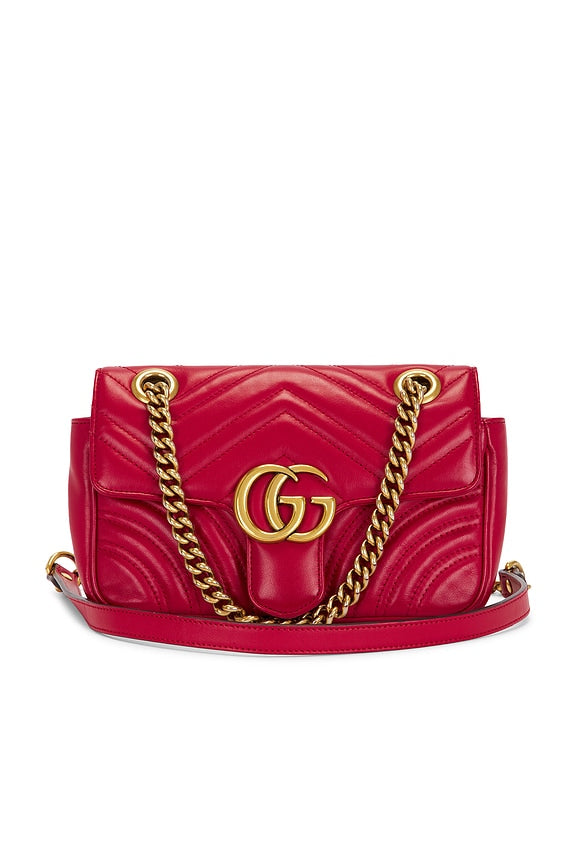 Gucci Mini GG Marmont Shoulder Bag