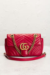 Gucci Mini GG Marmont Shoulder Bag