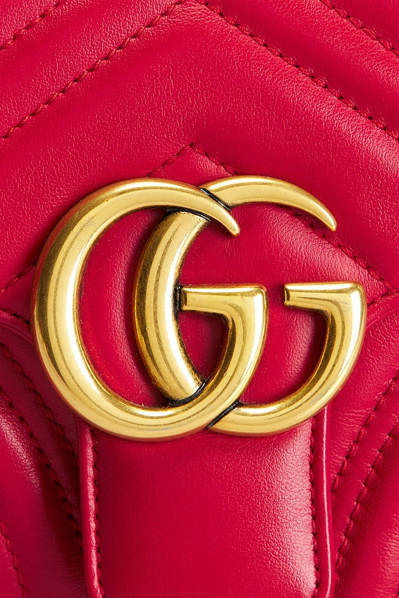 Gucci Mini GG Marmont Shoulder Bag