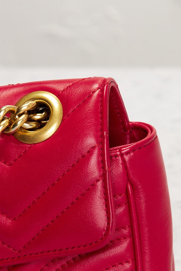 Gucci Mini GG Marmont Shoulder Bag