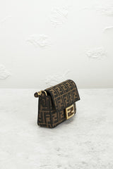 Fendi Mini FF 1974 Baguette Shoulder Bag