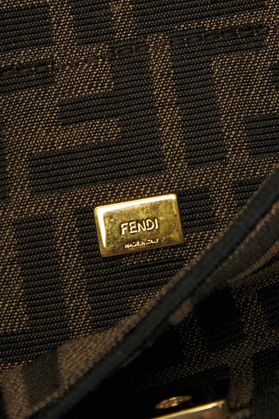 Fendi Mini FF 1974 Baguette Shoulder Bag