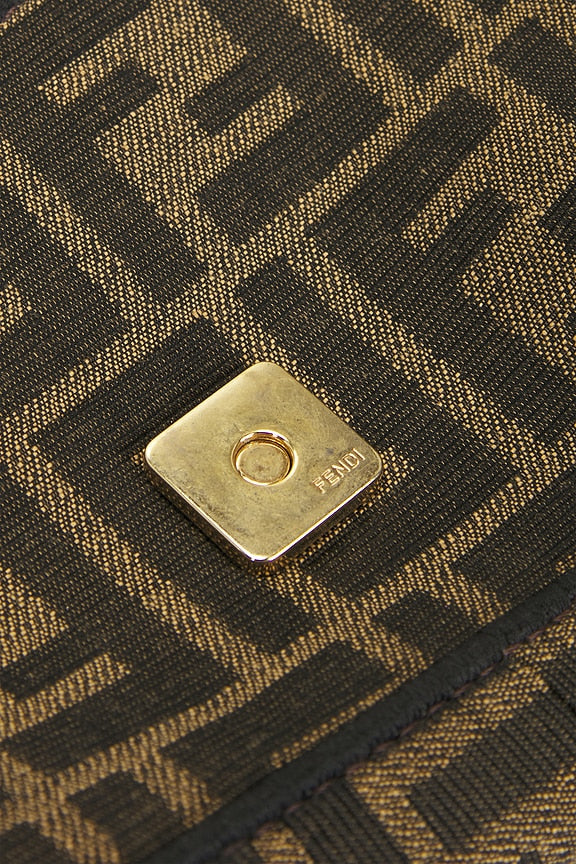 Fendi Mini FF 1974 Baguette Shoulder Bag