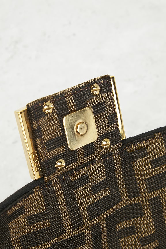 Fendi Mini FF 1974 Baguette Shoulder Bag