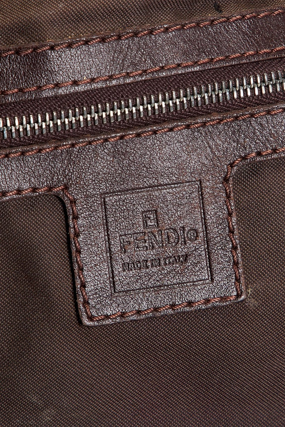 Fendi Zucca Mama Forever Baguette Shoulder Bag