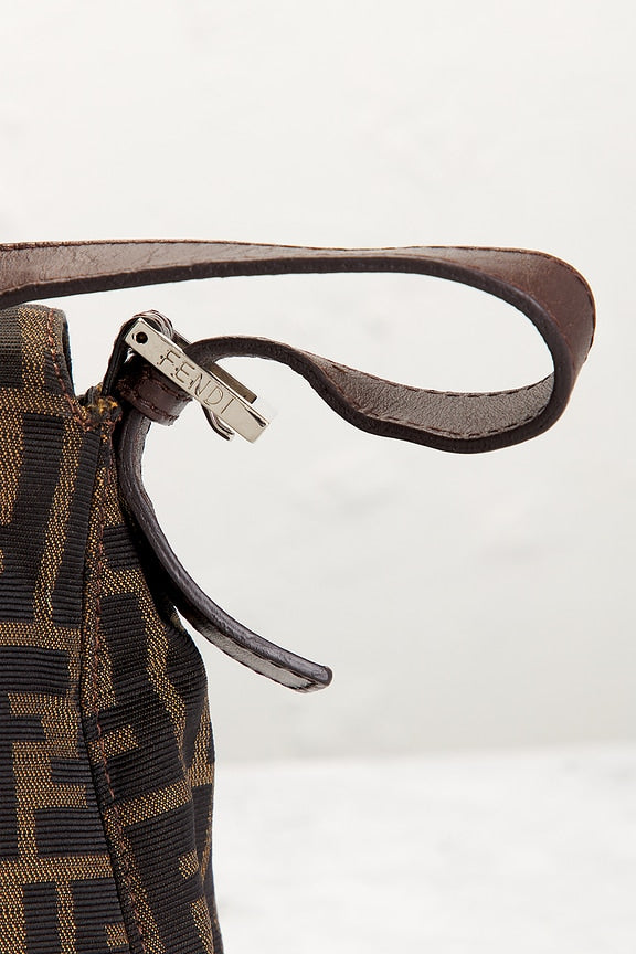 Fendi Zucca Mama Forever Baguette Shoulder Bag