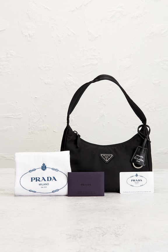 Prada Mini Re-Edition 2000 Re-Nylon Shoulder Bag