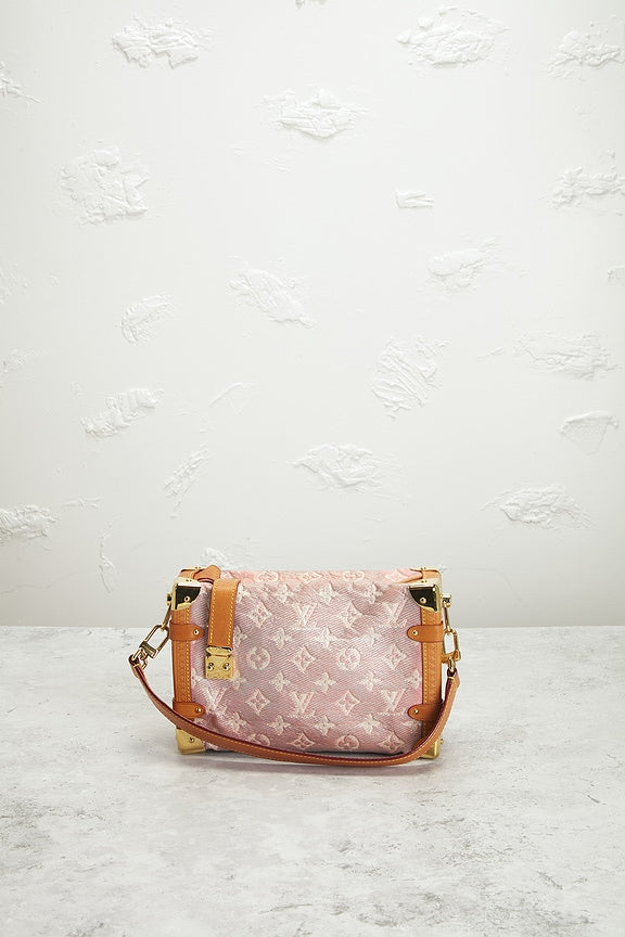 Louis Vuitton Monoglam Side Trunk MM Shoulder Bag