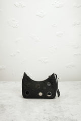 Prada Sequin Polka Dot Re-Edition 2005 Re-Nylon Shoulder Bag