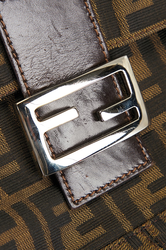 Fendi Zucca Mama Forever Baguette Shoulder Bag