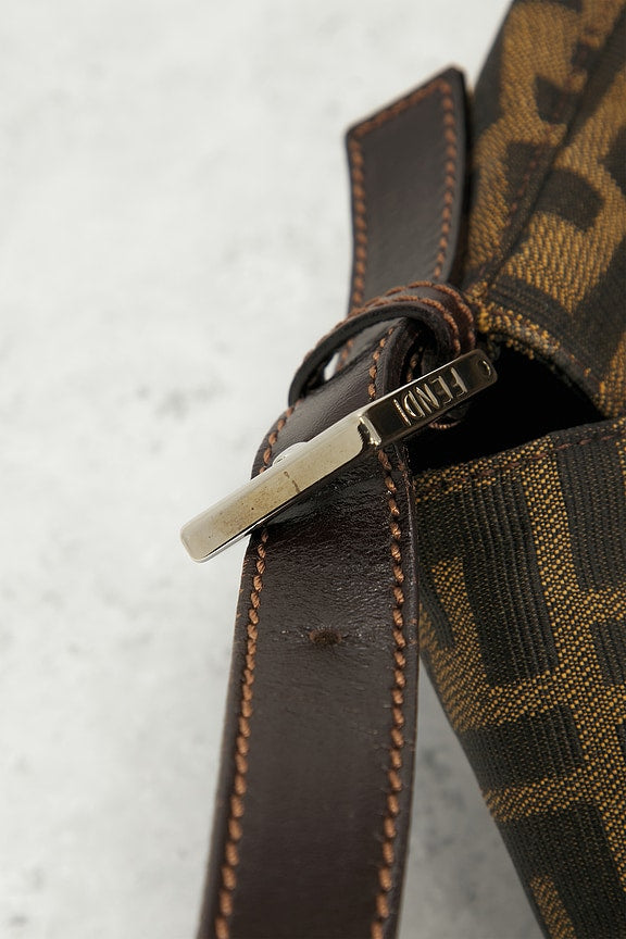 Fendi Zucca Mama Forever Baguette Shoulder Bag