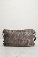 Fendi Zucchino Baguette Shoulder Bag