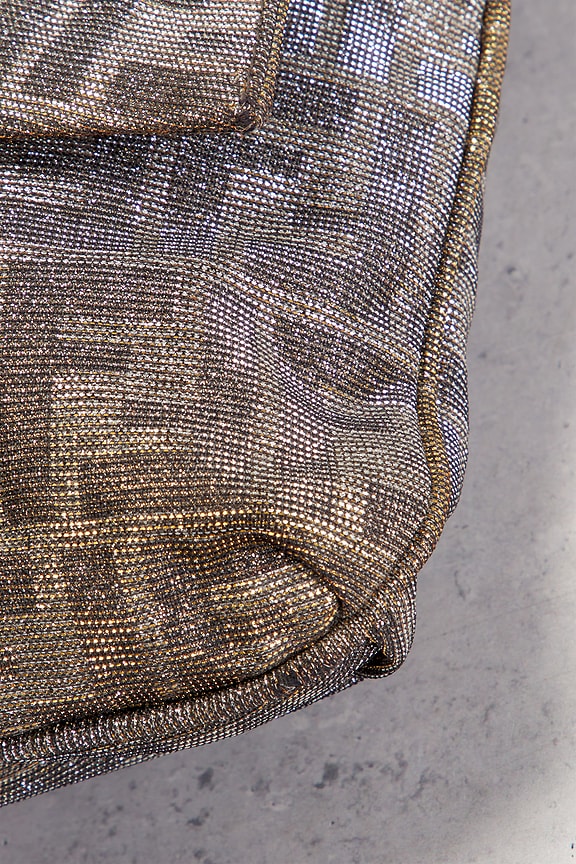 Fendi Zucchino Baguette Shoulder Bag
