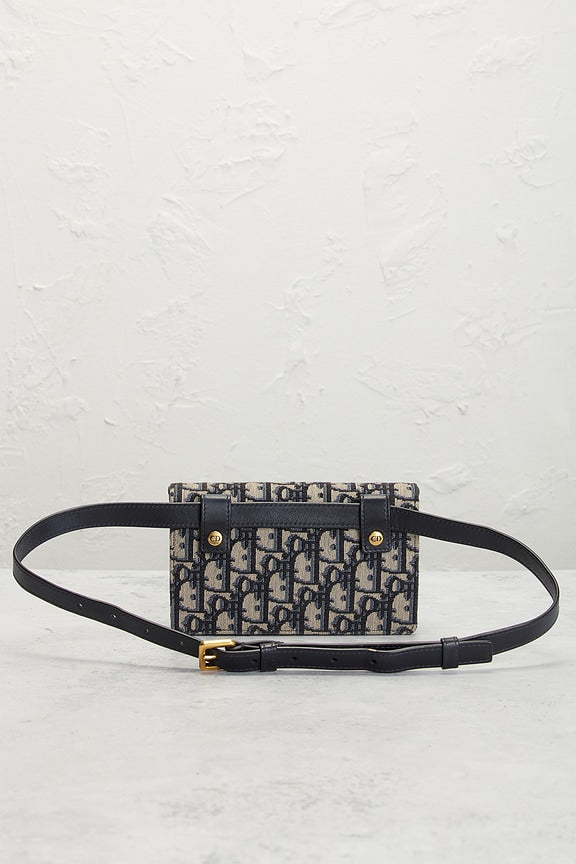 Dior Oblique Saddle Belt Bag