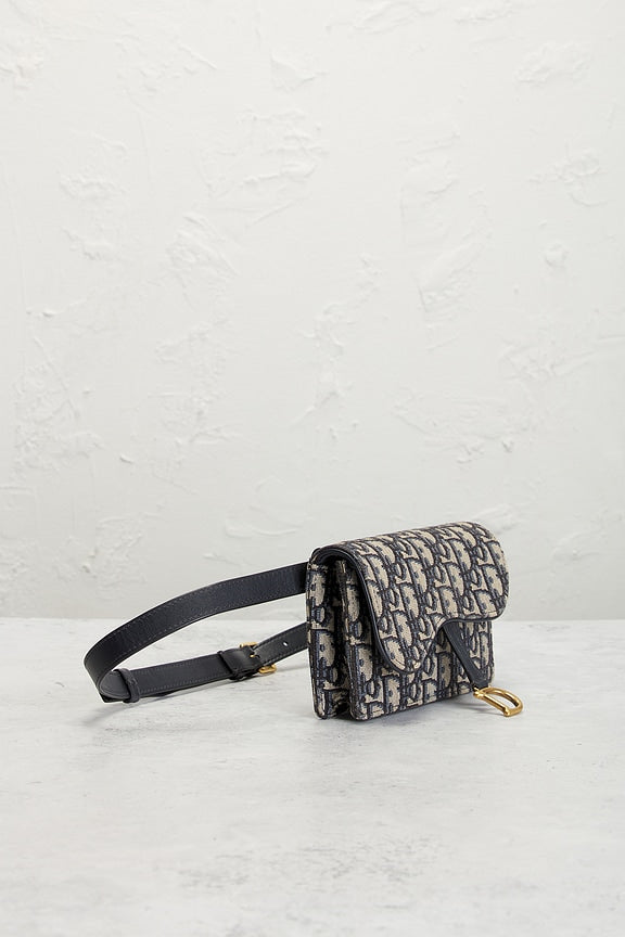 Dior Oblique Saddle Belt Bag