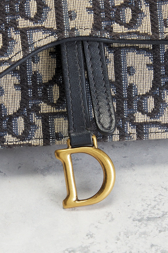 Dior Oblique Saddle Belt Bag