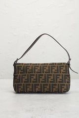 Fendi Zucca Baguette Shoulder Bag