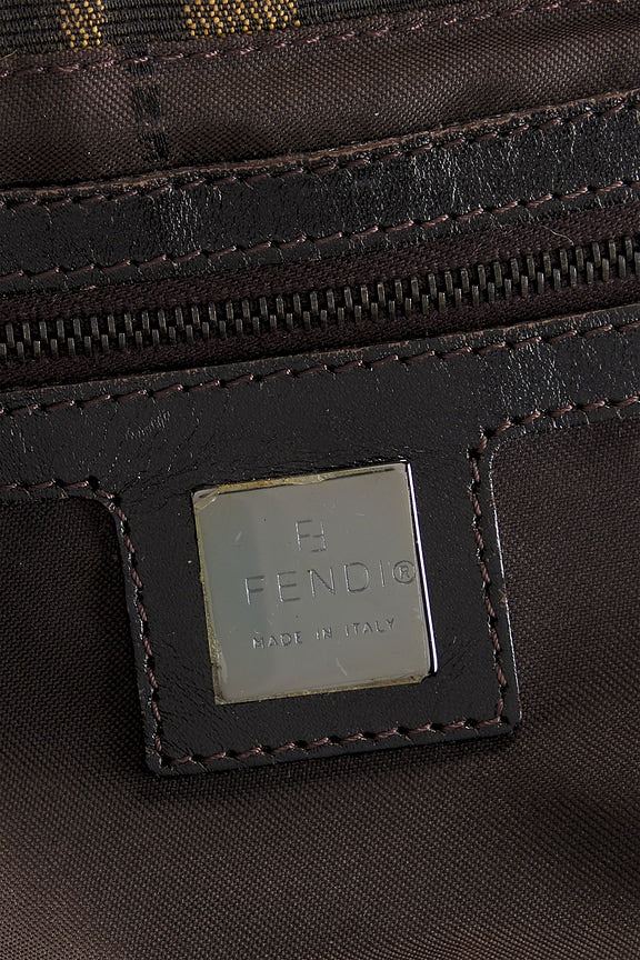Fendi Zucca Baguette Shoulder Bag