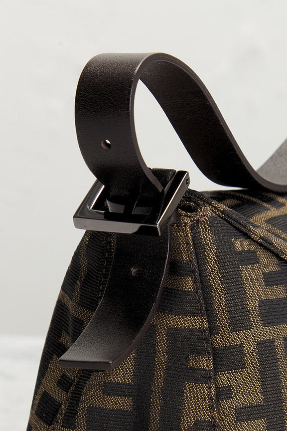 Fendi Zucca Baguette Shoulder Bag