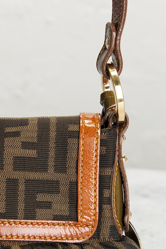 Fendi Zucca Chef Shoulder Bag