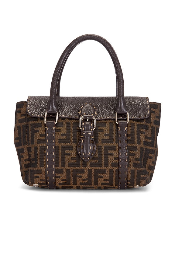 Fendi Zucca Linda Handbag