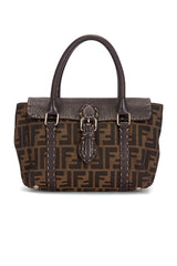 Fendi Zucca Linda Handbag