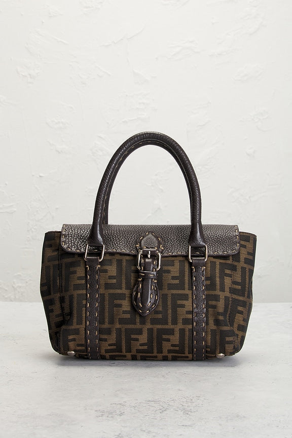 Fendi Zucca Linda Handbag