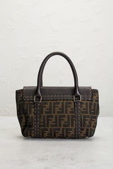 Fendi Zucca Linda Handbag